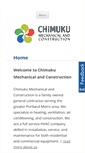 Mobile Screenshot of chimukumechanical.com